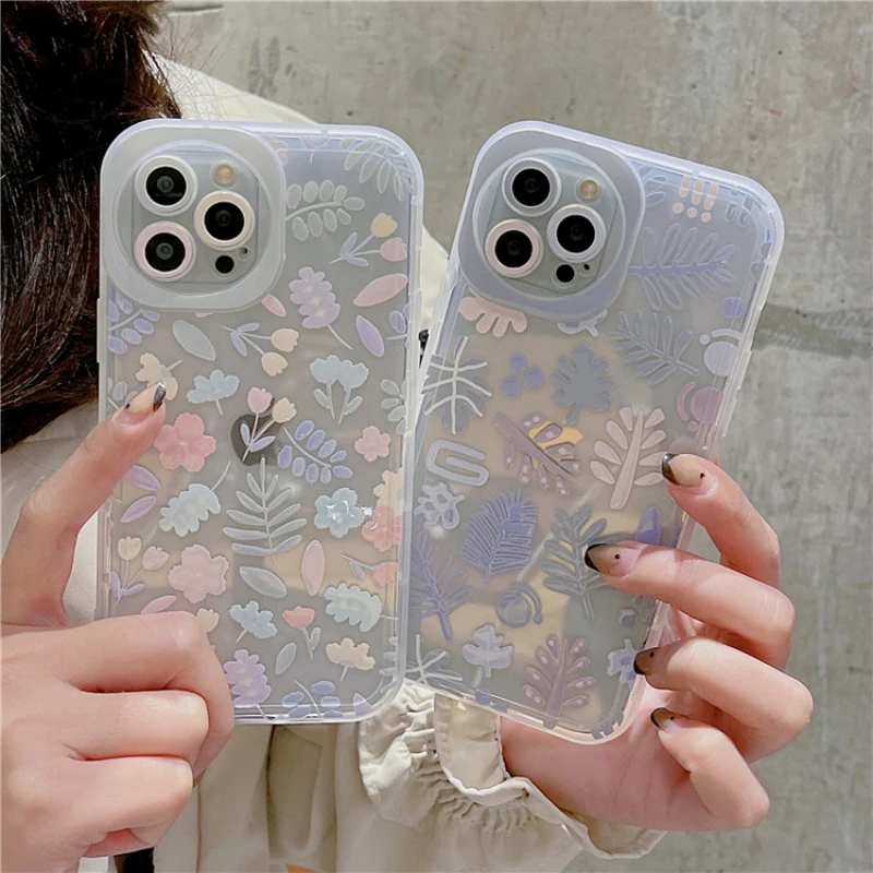 Soft Transparent Flower Phone Case For iphone 11 12 13 Pro Max XS Max X XR Shockproof Bumper Silicone Cases Cover 
Soft Transparent Flower Phone Case For iphone 11 12 13 Pro Max XS Max X XR Shockproof Bumper Silicone Cases Cover