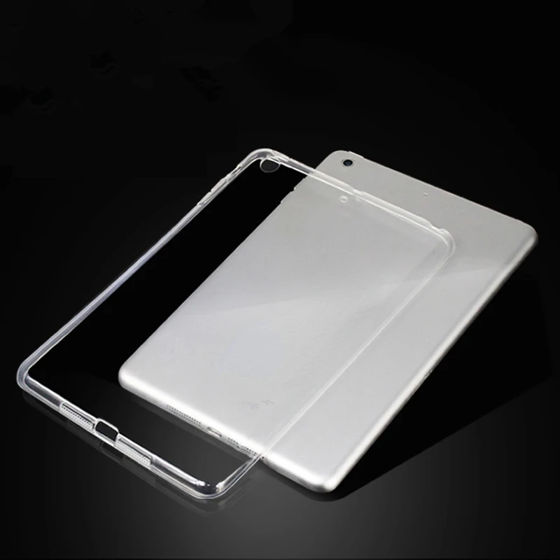 For New iPad 9.7 2017 2018 Case TPU Silicon Transparent Slim Cover for iPad Air 2 Air 1 Pro 10.5 Mini 2 3 4 Coque Capa Funda
For New iPad 9.7 2017 2018 Case TPU Silicon Transparent Slim Cover for iPad Air 2 Air 1 Pro 10.5 Mini 2 3 4 Coque Capa Funda