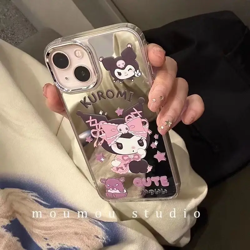 Милый мультяшный зеркальный чехол для телефона Sanrio Kuromi Apple 14/13/12/11Pro, чехол для телефона Iphone 6/7/8Plus xr Female Xsmax
Милый мультяшный зеркальный чехол для телефона Sanrio Kuromi Apple 14/13/12/11Pro, чехол для телефона Iphone 6/7/8Plus xr Female Xsmax