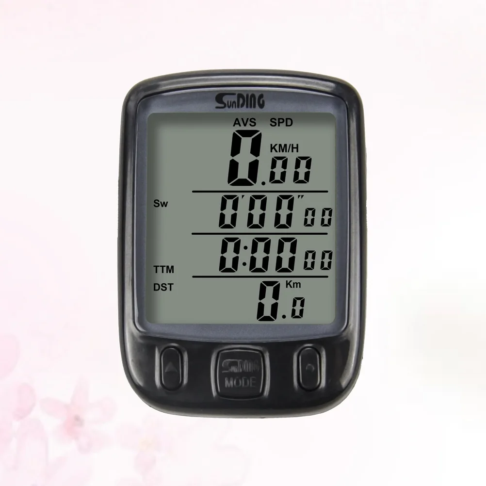 Waterproof Tachometer Multi-Function Back Light Bike Speedometer Display Odometer - English Edition (Black)
Waterproof Tachometer Multi-Function Back Light Bike Speedometer Display Odometer - English Edition (Black)