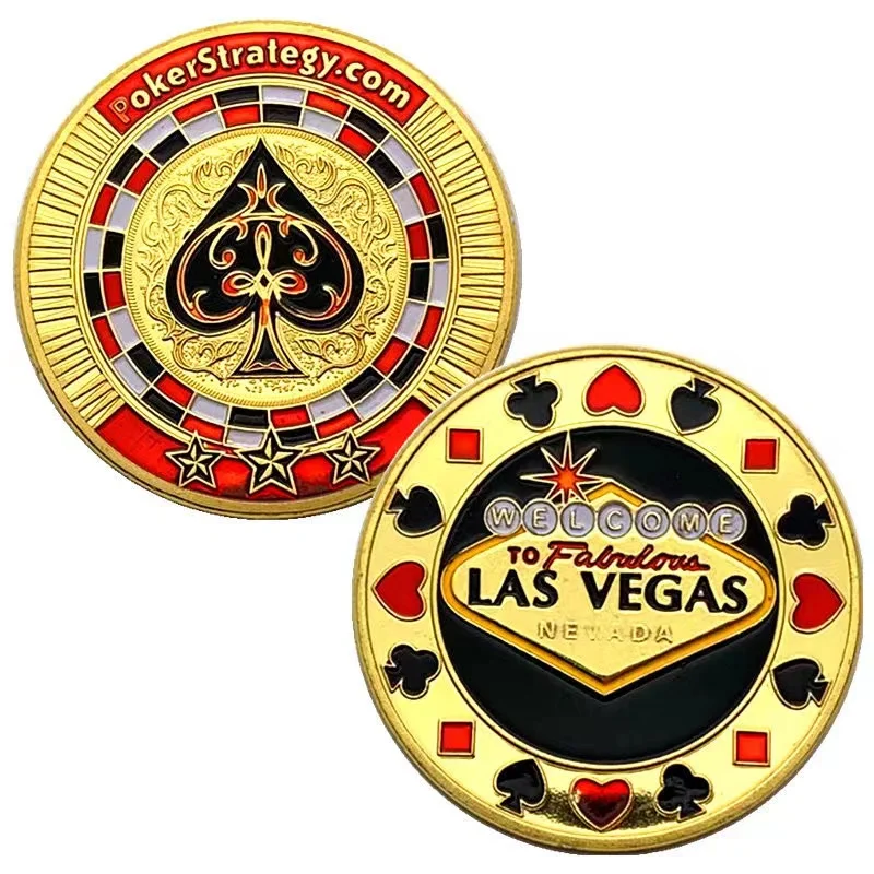 Welcome To Nevada Las Vegas Poker Strategy Black Heart American Real Challenge Gold Coin Lucky Souvenir for Collection US Coins
Welcome To Nevada Las Vegas Poker Strategy Black Heart American Real Challenge Gold Coin Lucky Souvenir for Collection US Coins