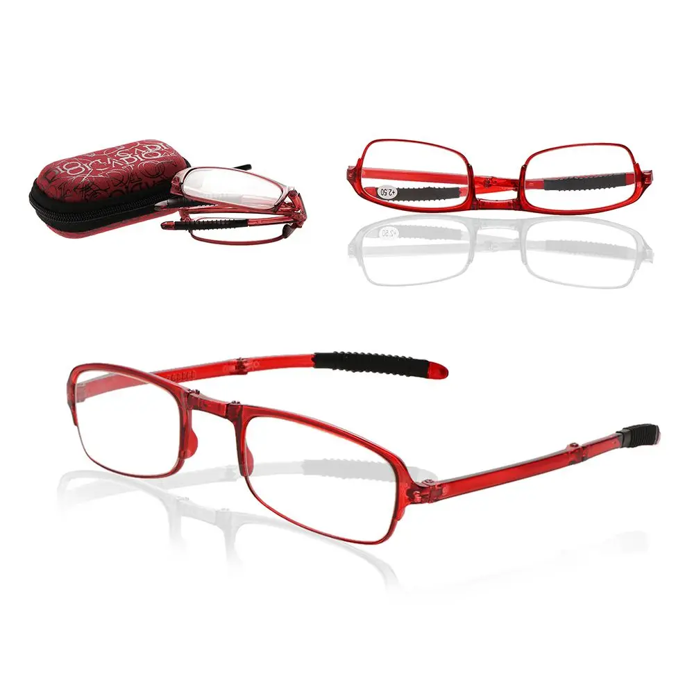 Ultralight Portable Magnifying Unisex Vision Care Eyewear with Case Folding Eyeglasses Reading Glasses
Ultralight Portable Magnifying Unisex Vision Care Eyewear with Case Folding Eyeglasses Reading Glasses