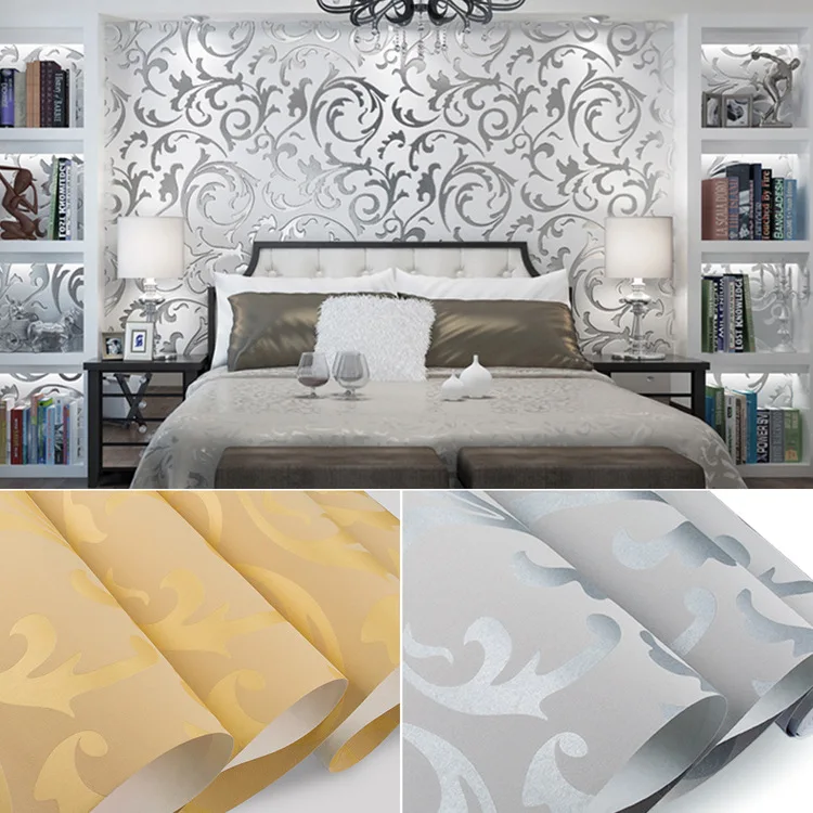 3D Non-woven Wallpaper European Hook Flower Background Wall Bedroom Living Room Hotel Full of Wallpaper
3D Non-woven Wallpaper European Hook Flower Background Wall Bedroom Living Room Hotel Full of Wallpaper