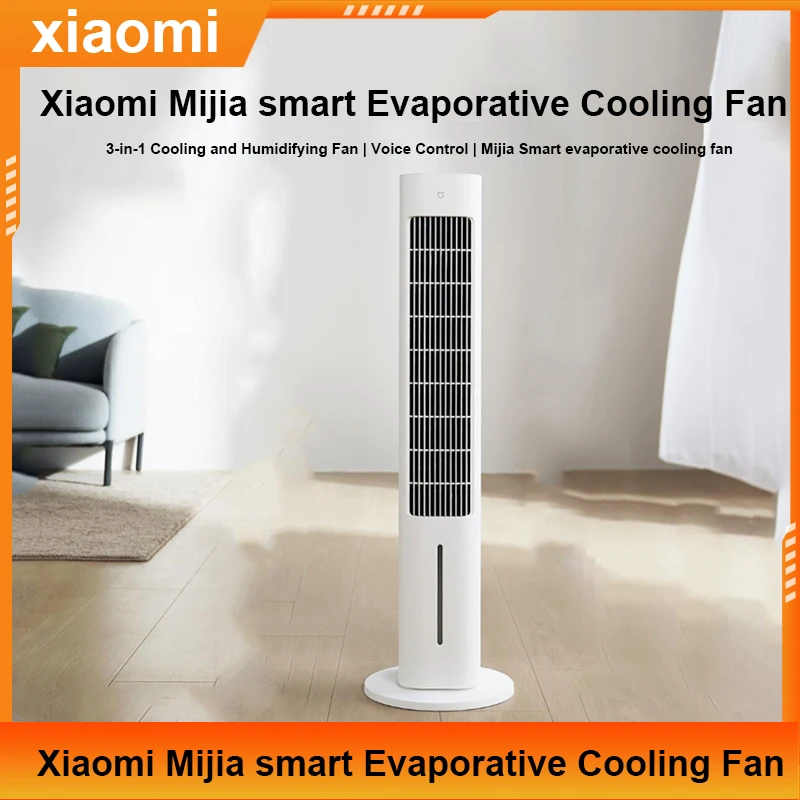 NEW Xiaomi Mijia Smart evaporative cooling fan Air Natural wind cooling and humidification three-in-one work with Mijia APP
NEW Xiaomi Mijia Smart evaporative cooling fan Air Natural wind cooling and humidification three-in-one work with Mijia APP