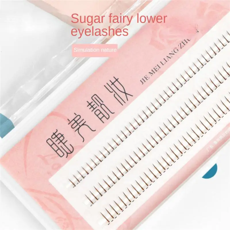 

A Fairy False Eyelash 5/6/7mm Natural Curl Easy Grafting Single Cluster Supernatural Easy To Use Beauty Makeup Individual Lashes