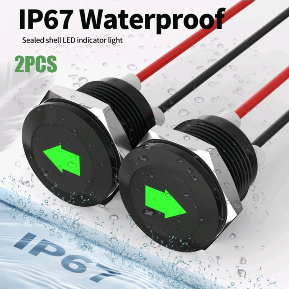 2 шт. автомобильный индикатор поворота, светодиодный зеленый с одной стрелкой, символы, автомобильный фонарь для приборной панели, универсальный с проводом, автоаксессуары 
2 шт. автомобильный индикатор поворота, светодиодный зеленый с одной стрелкой, символы, автомобильный фонарь для приборной панели, универсальный с проводом, автоаксессуары