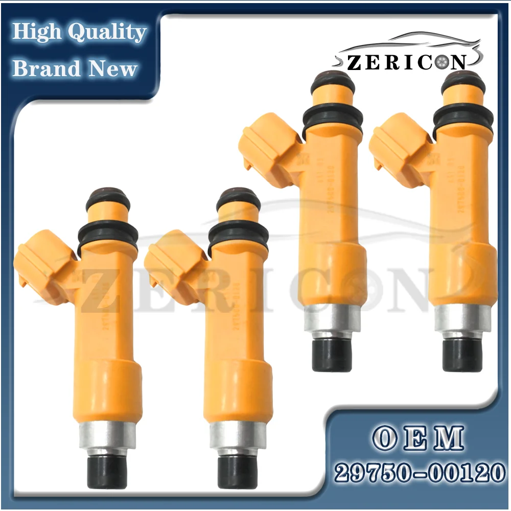 

4pcs 29750-00120 15710-86G00 Brand New Fuel Injector Nozzle for Ingnis Suzuki 2005-2016 2975000120 1571086G00