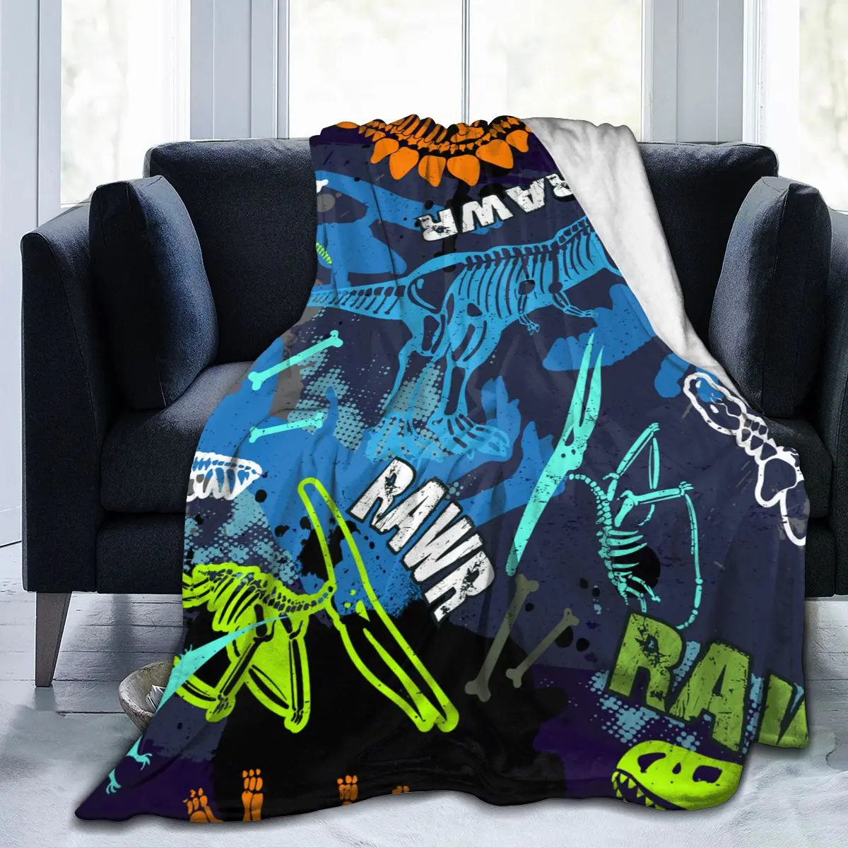 Flannel Blanket Abstract Dinosaur With Rawr Ultra-Soft Micro Fleece Blanket for Bathrobe Sofa Bed Travel Home Winter Spring Fall
Flannel Blanket Abstract Dinosaur With Rawr Ultra-Soft Micro Fleece Blanket for Bathrobe Sofa Bed Travel Home Winter Spring Fall
