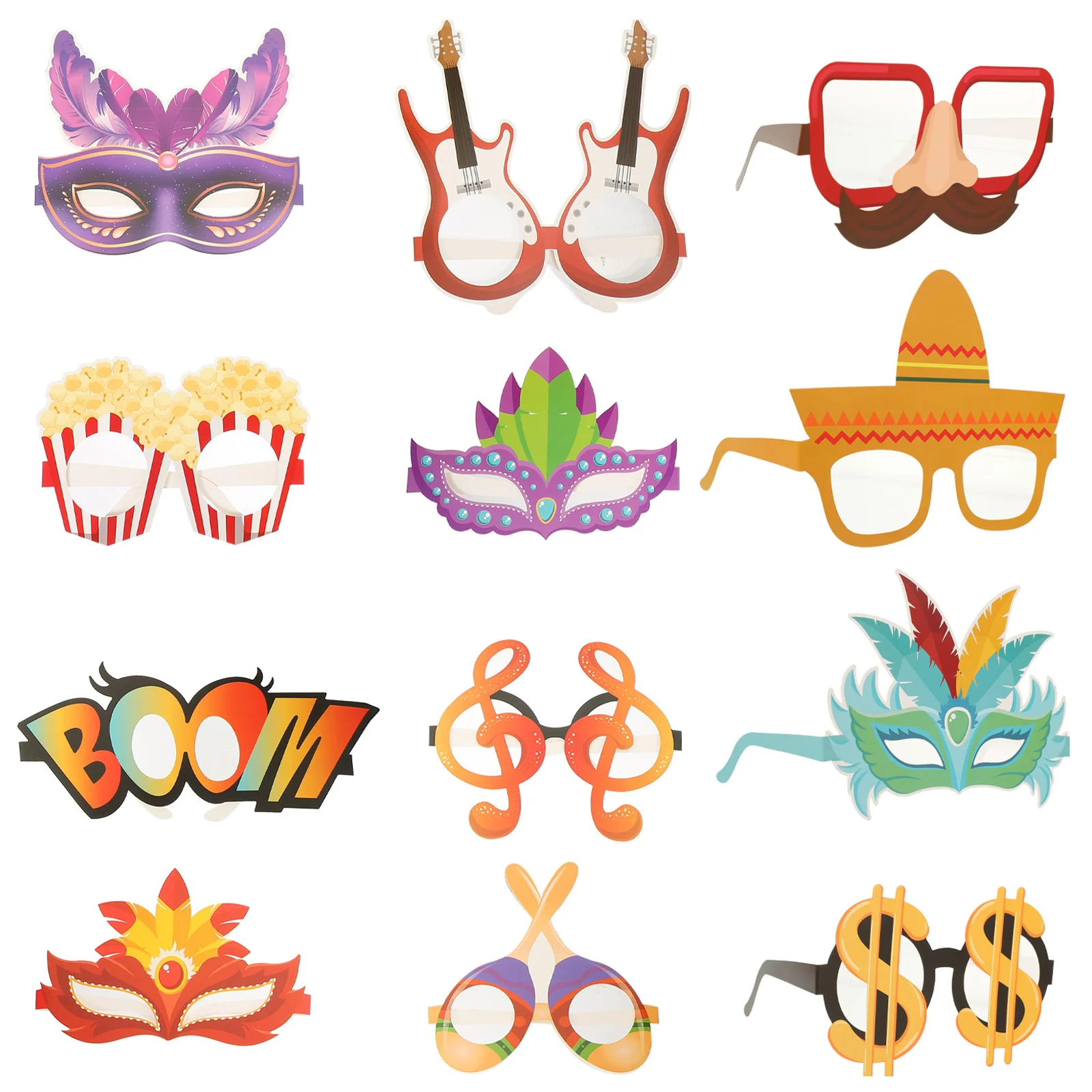 Glasses Paper Party Birthday Mardi Carnival Fancy Photo Booth Funny Favors Tropical Eyeglass Sunglasses Eyewear Decorative
Glasses Paper Party Birthday Mardi Carnival Fancy Photo Booth Funny Favors Tropical Eyeglass Sunglasses Eyewear Decorative