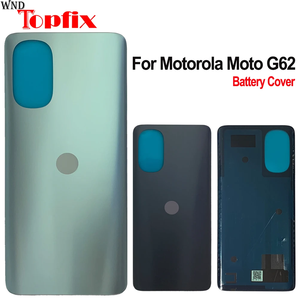 

Новинка, задняя крышка батарейного отсека для Motorola Moto G62, задняя крышка батарейного отсека для Moto G62, запасные части