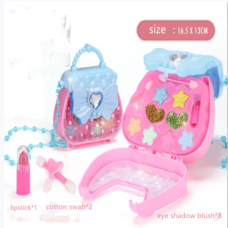 Pretend Play Kit Toys Girls Makeup Tools Set Simulation Lipstick Eye Shadow Blush for Kids Cosplay Christmas Birthday Happy Gift
Pretend Play Kit Toys Girls Makeup Tools Set Simulation Lipstick Eye Shadow Blush for Kids Cosplay Christmas Birthday Happy Gift