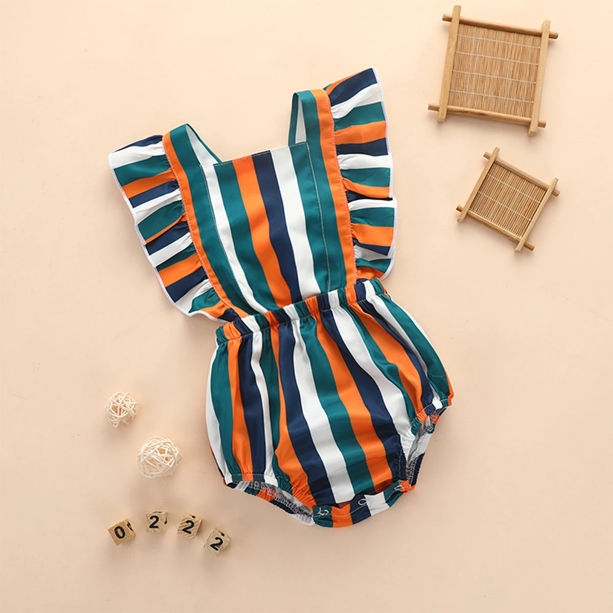 Baby rompers newborn summer backless striped pattern triangle rompers baby summer rompers
Baby rompers newborn summer backless striped pattern triangle rompers baby summer rompers