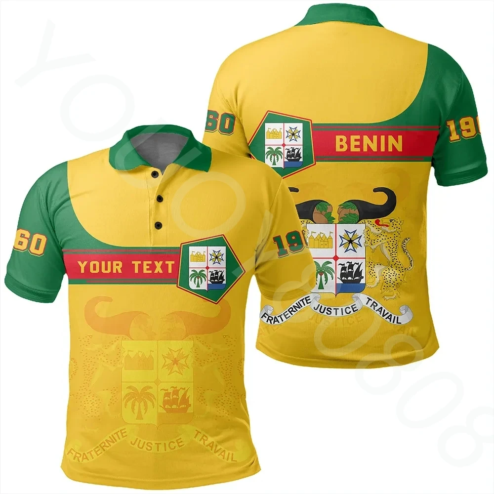 (Customized) African Country Men's Clothing Zone Sports POLO Shirt Casual Print Summer-Benin Polo Shirt Pentagon Style
(Customized) African Country Men's Clothing Zone Sports POLO Shirt Casual Print Summer-Benin Polo Shirt Pentagon Style