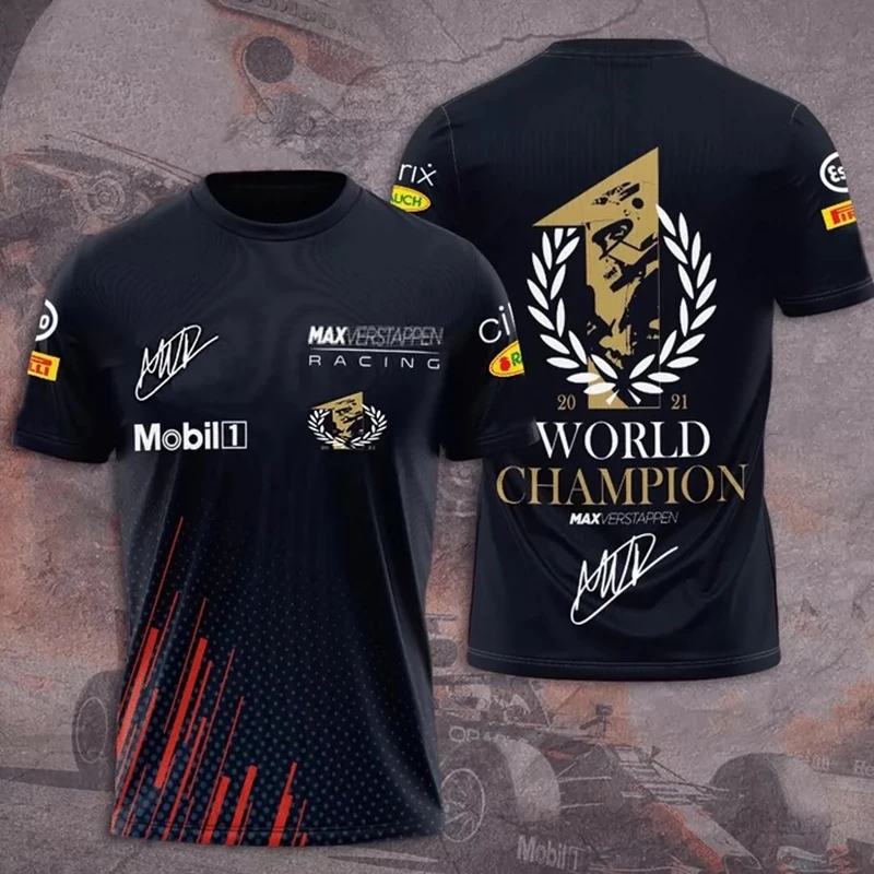 2021F1 Formula One World Champion Driver Short Sleeve Summer Hot Selling Men/Women's Outdoor Extreme Sports Quick-drying T-Shirt
2021F1 Formula One World Champion Driver Short Sleeve Summer Hot Selling Men/Women's Outdoor Extreme Sports Quick-drying T-Shirt