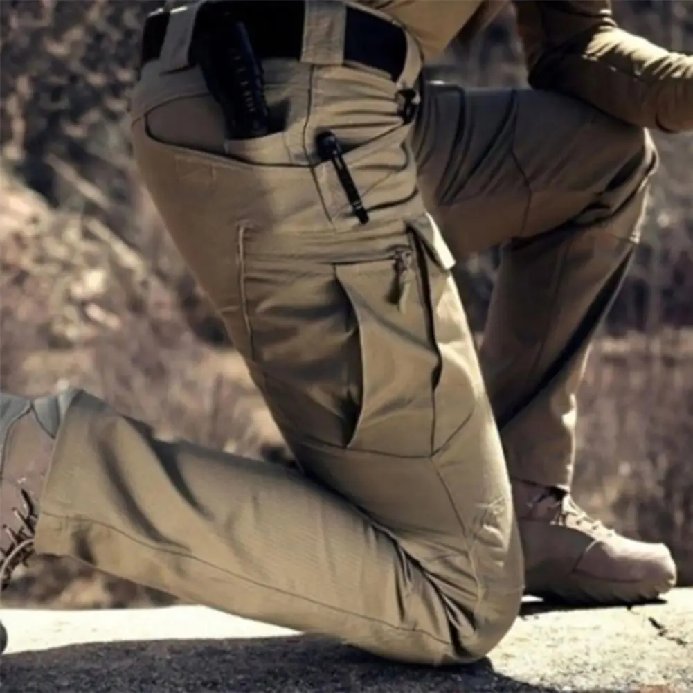 Outdoor Pants Solid Color Wear-resistant Zip-up Waterproof Men Trousers for Cycling
Outdoor Pants Solid Color Wear-resistant Zip-up Waterproof Men Trousers for Cycling