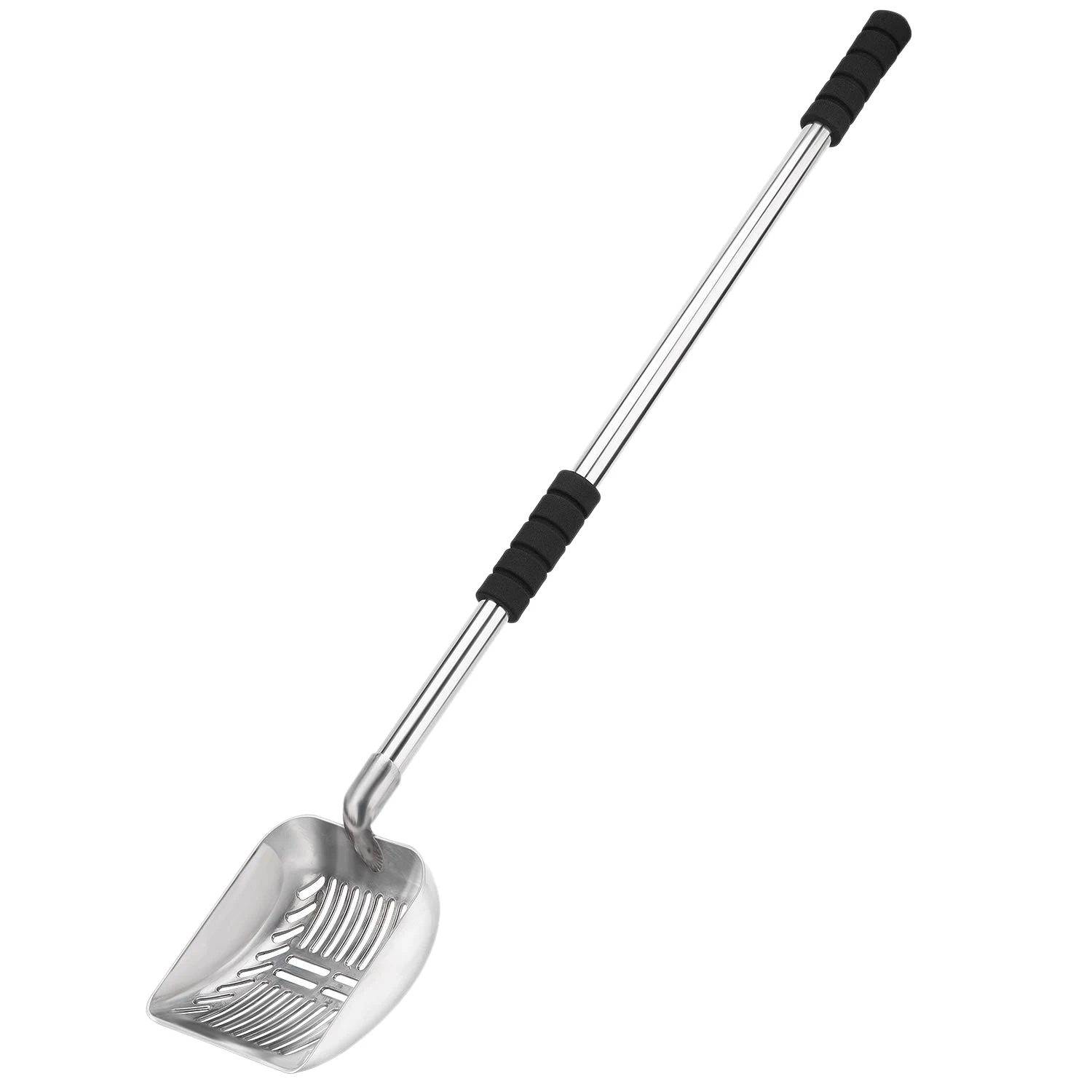 Metal Cat Litter Scoop With Deep Shovel And Long Handle Detachable Stainless Steel Non-Stick Cat Litter Sifter With Foam Padd
Metal Cat Litter Scoop With Deep Shovel And Long Handle Detachable Stainless Steel Non-Stick Cat Litter Sifter With Foam Padd