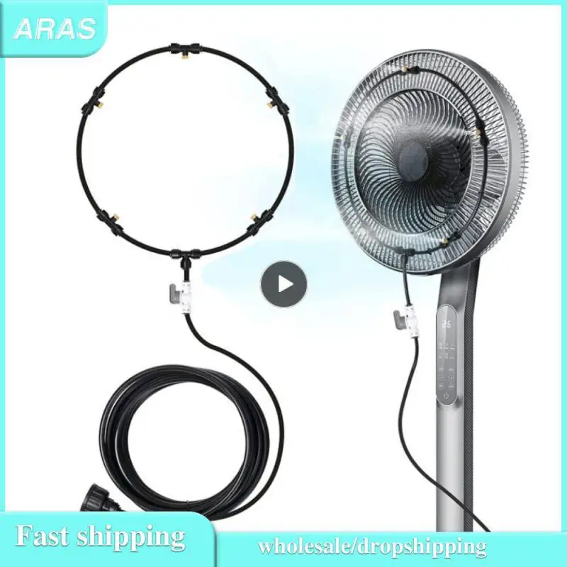 Black Outdoor Misting Fan Cooler Water Cooling Portable Patio Mist Garden 8m Kit Water Mister Fans outdoor (not include fan)
Black Outdoor Misting Fan Cooler Water Cooling Portable Patio Mist Garden 8m Kit Water Mister Fans outdoor (not include fan)