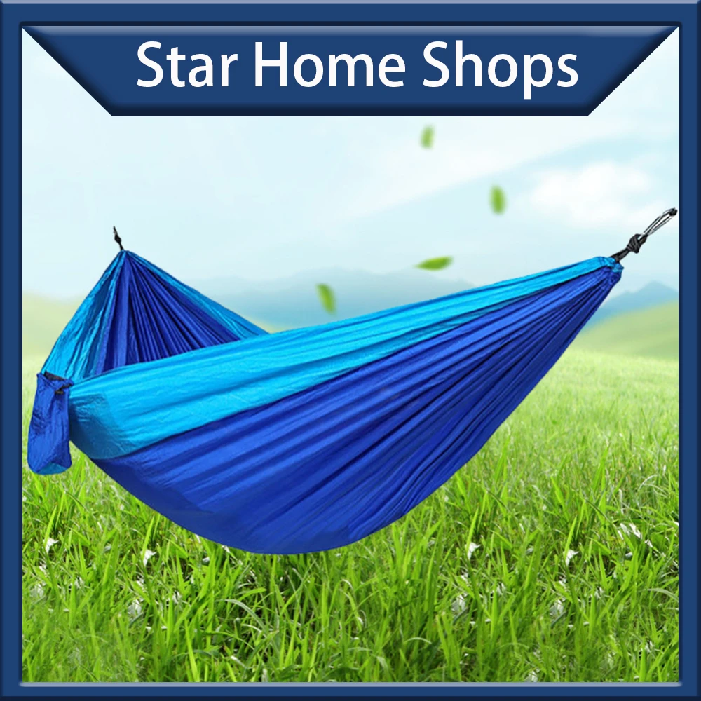 300x200cm Large Double Portable Hammock Foldable Camping Parachute Hammock Swing Hanging Chair For Garden Yard Travel Beach
300x200cm Large Double Portable Hammock Foldable Camping Parachute Hammock Swing Hanging Chair For Garden Yard Travel Beach