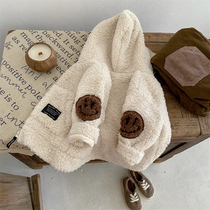 Baby Girls Warm Winter Coats Thick Faux Fur Kids Hooded Jacket Coat for Children Outerwear Fashion Korean Kids Clothing
Baby Girls Warm Winter Coats Thick Faux Fur Kids Hooded Jacket Coat for Children Outerwear Fashion Korean Kids Clothing