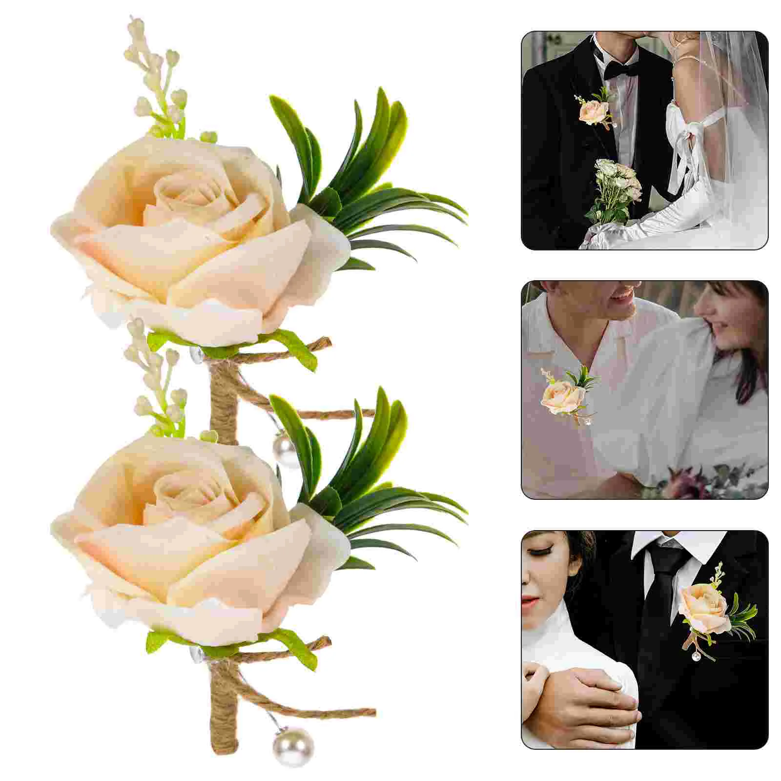 2 Pcs Flower Boutonniere Prop Decor Men Wedding Party Flower Decoration Bride Corsage Boutonniere Decoration Men Decor
2 Pcs Flower Boutonniere Prop Decor Men Wedding Party Flower Decoration Bride Corsage Boutonniere Decoration Men Decor