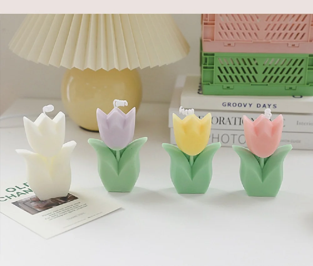Purple Tulip Flower Shaped Scented Candles Romantic Nordic Bedroom Decor Souvenir Wedding Mother's Day Girl Birthday Favor Gifts
Purple Tulip Flower Shaped Scented Candles Romantic Nordic Bedroom Decor Souvenir Wedding Mother's Day Girl Birthday Favor Gifts