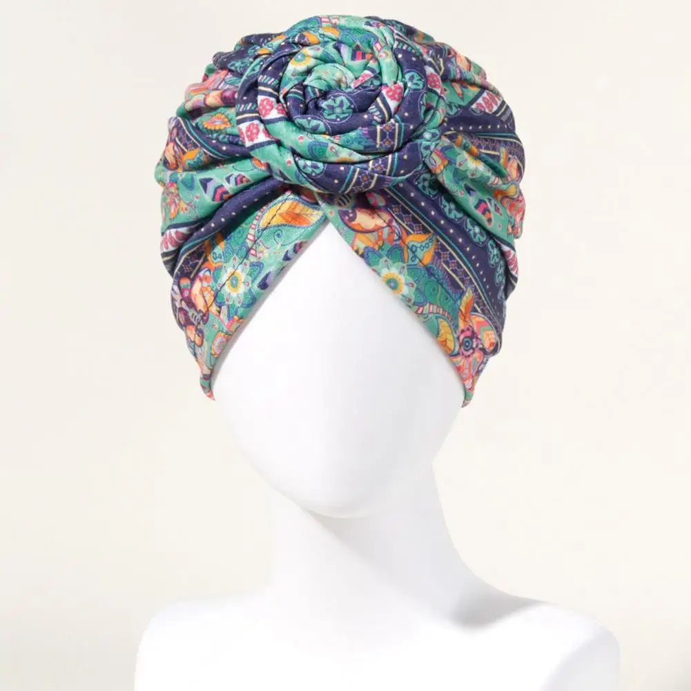 Trendy Women Bonnet Stretchy Breathable Turban Cap Pleated Bohemia Style Ladies Beanie Hat
Trendy Women Bonnet Stretchy Breathable Turban Cap Pleated Bohemia Style Ladies Beanie Hat