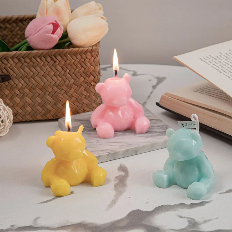 Silicone Candle Mold DIY Cake Baking Decor 3D Stereo Bear Chocolate Fondant Jelly Handmade Soap Candle Plaster Resin Craft Mould
Silicone Candle Mold DIY Cake Baking Decor 3D Stereo Bear Chocolate Fondant Jelly Handmade Soap Candle Plaster Resin Craft Mould