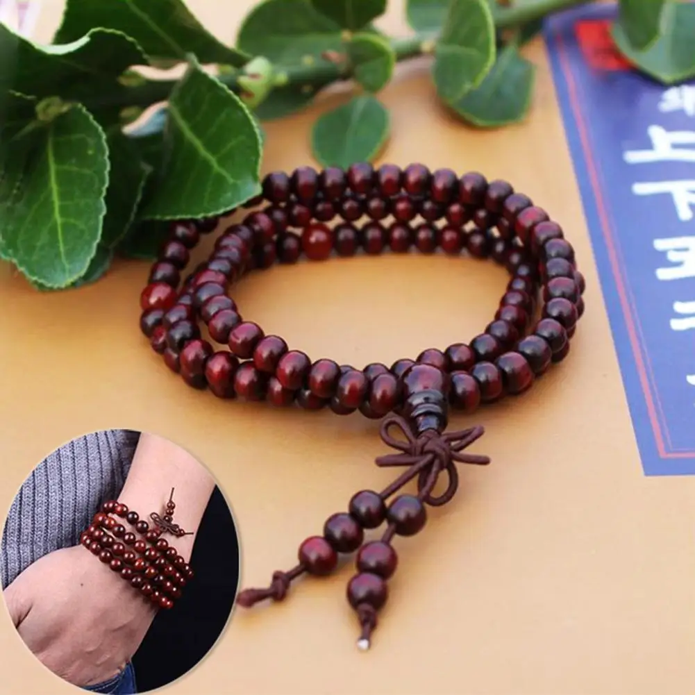 1Pcs 6mm 108 BeadsNatural Sandalwood Buddhist Buddha Meditation Wood Prayer Bead Mala Bracelet Bangles Women Men Jewelry Bijoux
1Pcs 6mm 108 BeadsNatural Sandalwood Buddhist Buddha Meditation Wood Prayer Bead Mala Bracelet Bangles Women Men Jewelry Bijoux