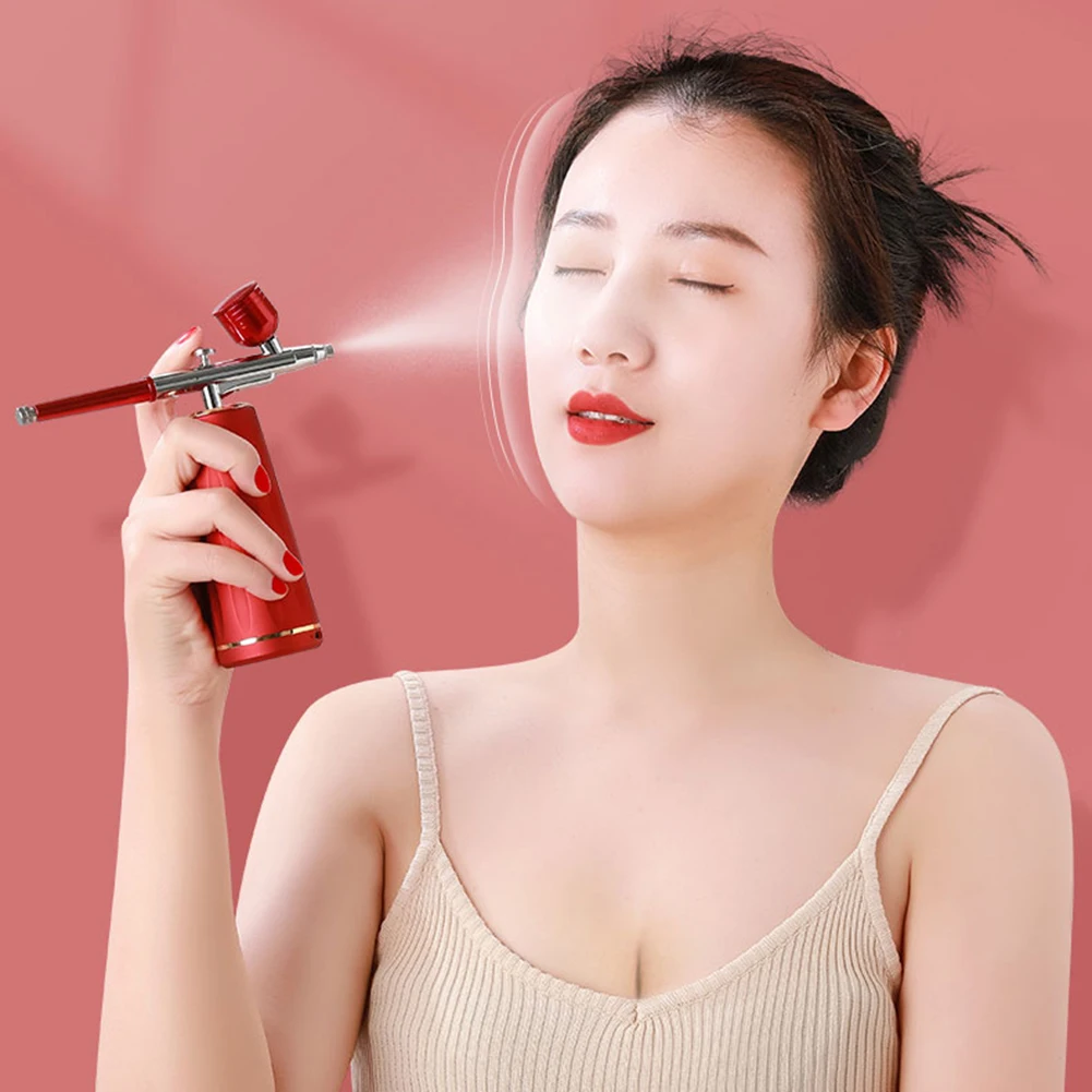 Household Portable Facial Airbrush Moisturizing Face Water Oxygen Injector Beauty Tools for Girls Spray Facial Beauty Instrument
Household Portable Facial Airbrush Moisturizing Face Water Oxygen Injector Beauty Tools for Girls Spray Facial Beauty Instrument