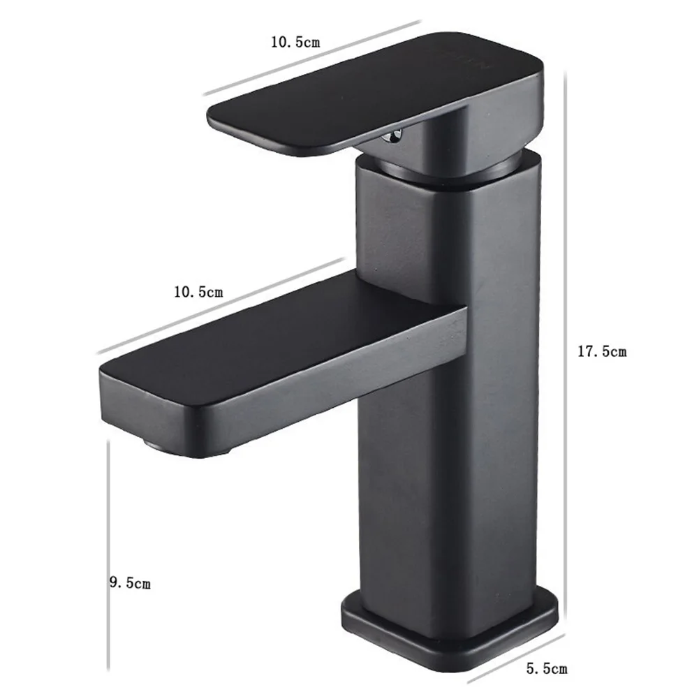 Quartet Basin Mixer Tap Toilet 17.5cm X 10.5cm X 9.5cm Accessories Faucet Hot And Cold Water Stainless Steel Durable
Quartet Basin Mixer Tap Toilet 17.5cm X 10.5cm X 9.5cm Accessories Faucet Hot And Cold Water Stainless Steel Durable