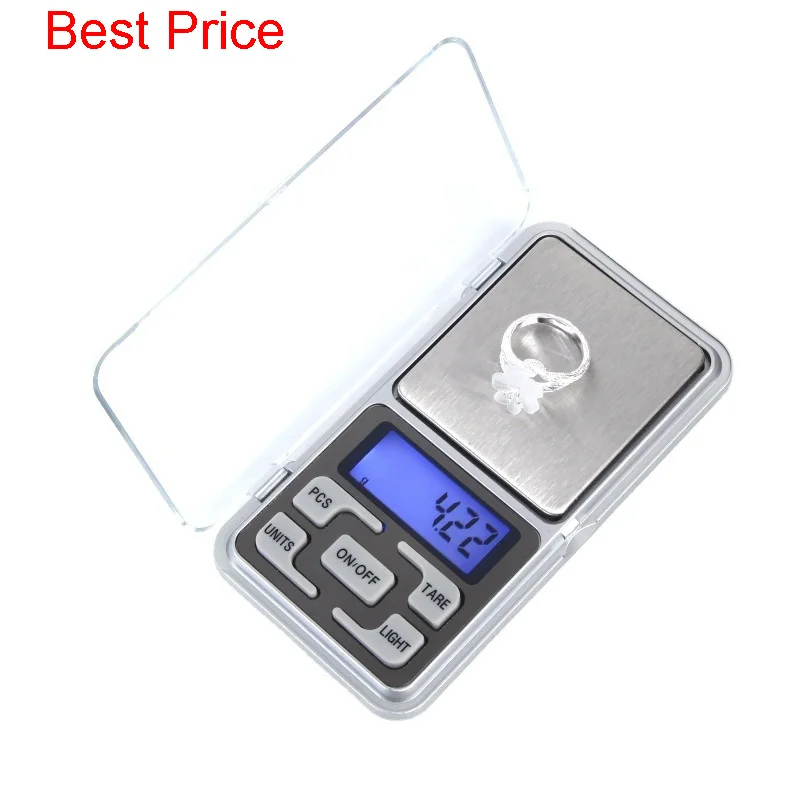 100Pcs/lot Mini Digital Scale 100/200/300/500g 0.01/0.1g High Accuracy Backlight Electric Pocket for Jewelry Weight for Kitchen
100Pcs/lot Mini Digital Scale 100/200/300/500g 0.01/0.1g High Accuracy Backlight Electric Pocket for Jewelry Weight for Kitchen
