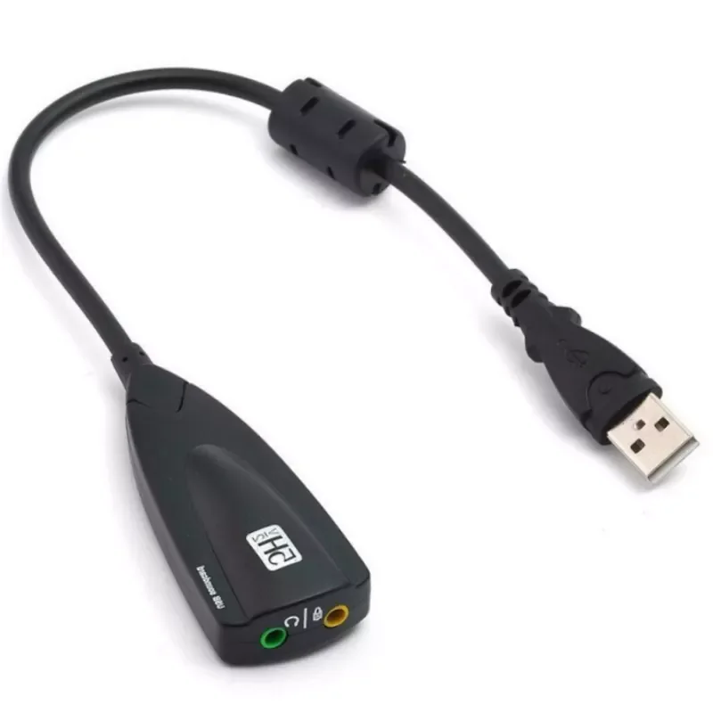 External Sound Card USB 2.0 7.1 Channel Adapter with 3D Virtual Audio Sound Track Headset Microphone 3.5 Jack For Laptop PC
External Sound Card USB 2.0 7.1 Channel Adapter with 3D Virtual Audio Sound Track Headset Microphone 3.5 Jack For Laptop PC