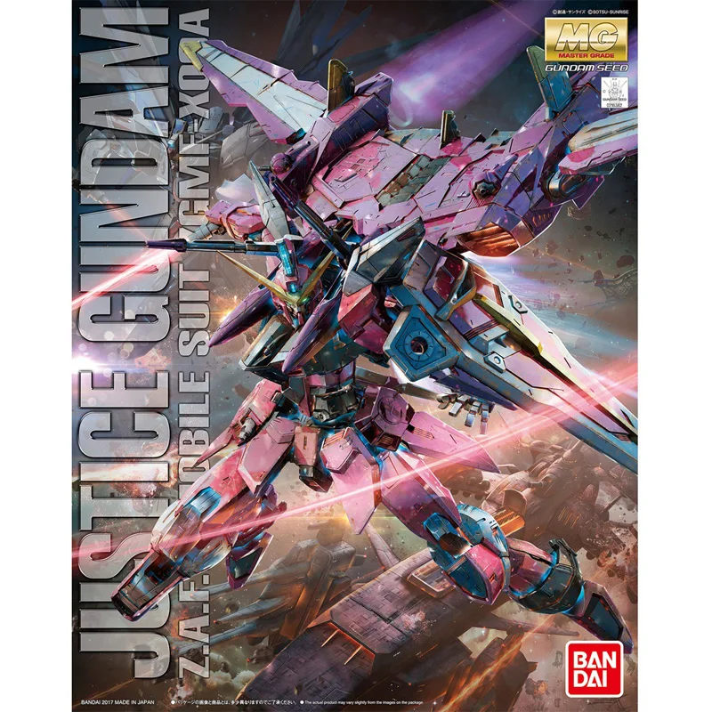 Original Bandai Gundam Anime Figure MG 1/100 ZGMF-X09A Justice Athrun Zala JUSTICE GUNDAM Effects Anime Action Figures Toys
Original Bandai Gundam Anime Figure MG 1/100 ZGMF-X09A Justice Athrun Zala JUSTICE GUNDAM Effects Anime Action Figures Toys