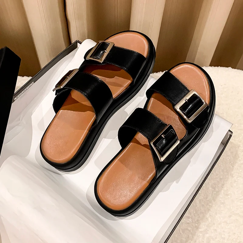 2022 New Fashion Women's Sandals shoe Slippers Natural Skin Summer Slippers Genuine Leather Casual Beach Slippers
2022 New Fashion Women's Sandals shoe Slippers Natural Skin Summer Slippers Genuine Leather Casual Beach Slippers