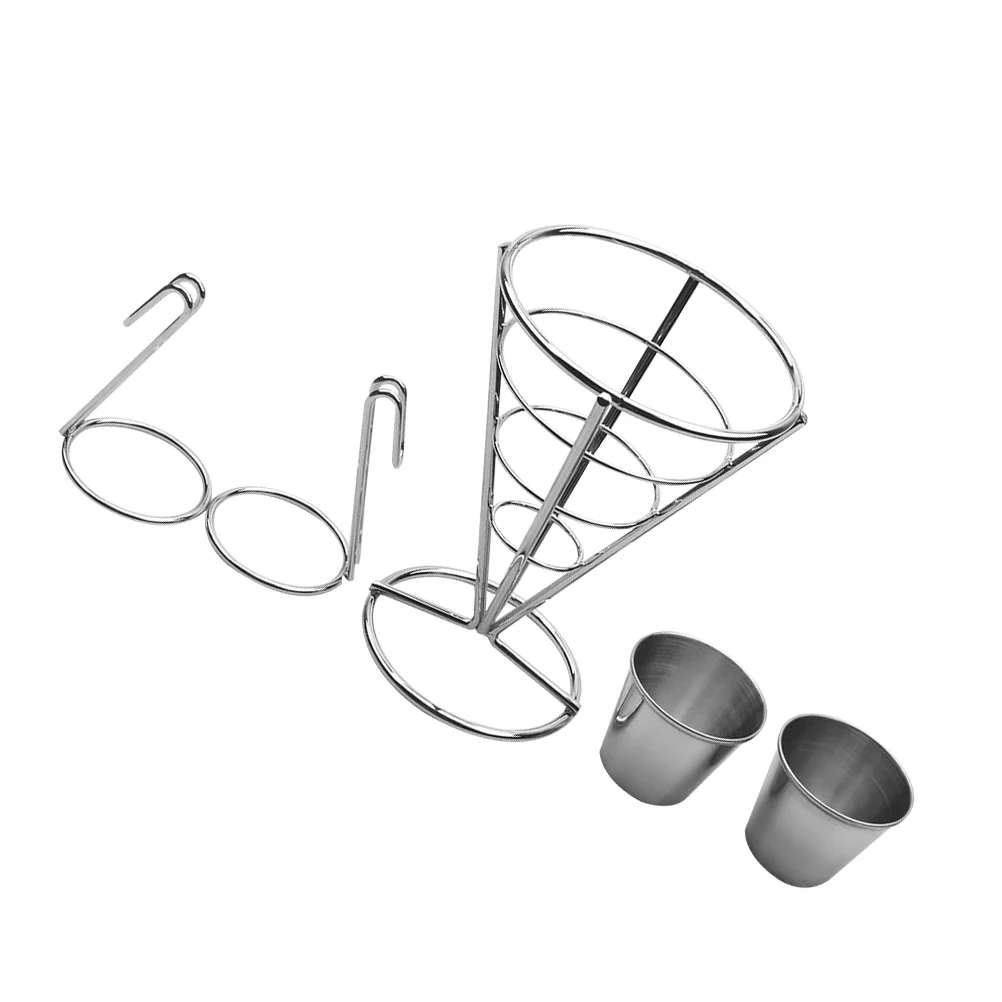 Holder Cone French Fry Fries Car Stand Rack Dip Basket Display Chicken Sauce Cup Snackfood Fried Snacks Finger Popcorn Roll
Holder Cone French Fry Fries Car Stand Rack Dip Basket Display Chicken Sauce Cup Snackfood Fried Snacks Finger Popcorn Roll