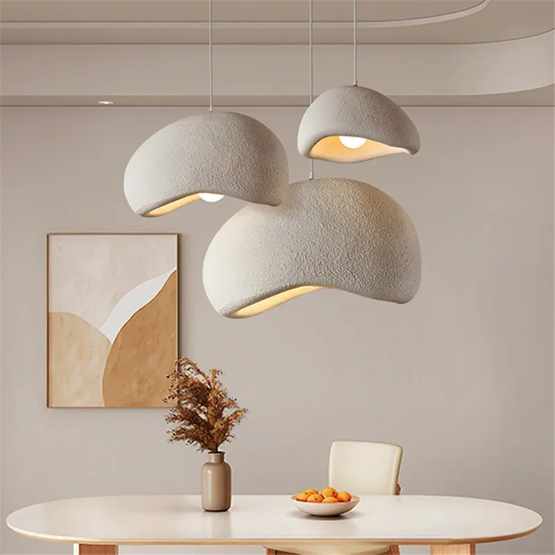 Wabi Sabi Pendant Lights Minimalism LED resin hanging light for Living Room Restaurant Loft indoor decorations kitchen lights
Wabi Sabi Pendant Lights Minimalism LED resin hanging light for Living Room Restaurant Loft indoor decorations kitchen lights