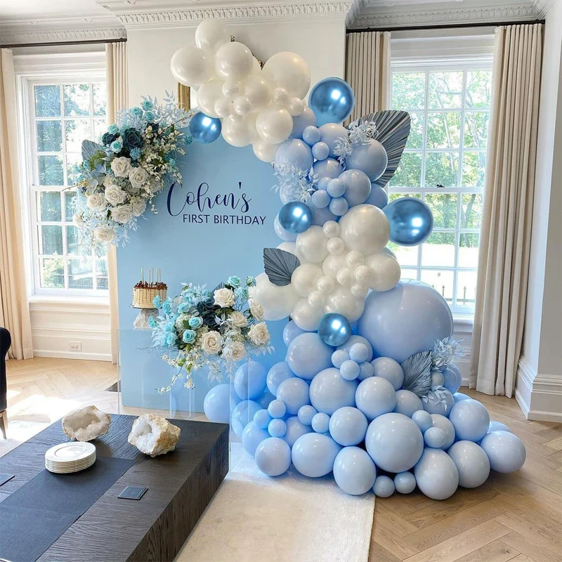 Macaron Blue Balloon Garland Arch Kit With Pastel 18 Inch Balloon For Baby Shower Birthday Party Decoration Boy Supplies
Macaron Blue Balloon Garland Arch Kit With Pastel 18 Inch Balloon For Baby Shower Birthday Party Decoration Boy Supplies