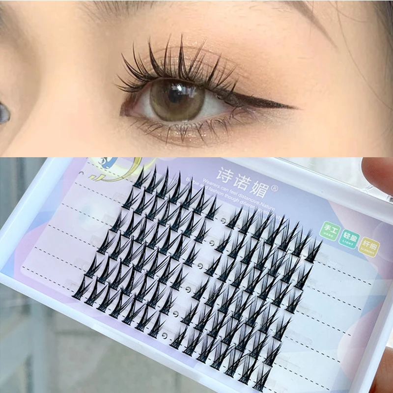 Segmented Type Dovetail Natural False Eyelashes COS Little Devil Single Cluster Eyelash Extension Makeup Tool
Segmented Type Dovetail Natural False Eyelashes COS Little Devil Single Cluster Eyelash Extension Makeup Tool