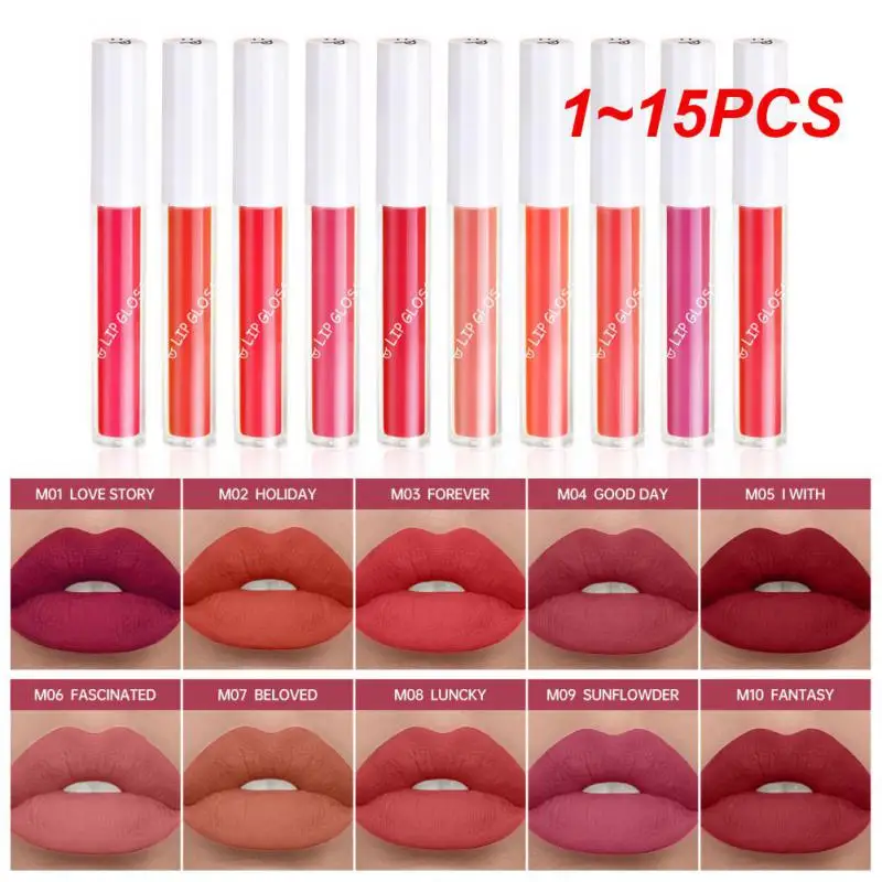 LAMUSELAND 10 Color Color Non-stick Cup Lip Gloss Smiley Face Series Matte Long Lasting Permanent Lipstick Makeup
LAMUSELAND 10 Color Color Non-stick Cup Lip Gloss Smiley Face Series Matte Long Lasting Permanent Lipstick Makeup