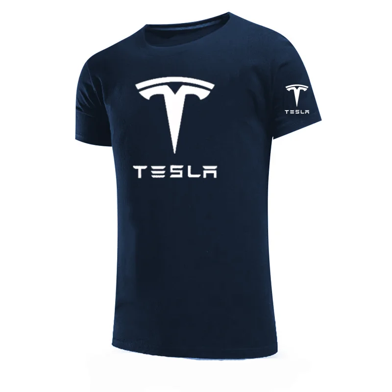 Футболка Tesla для мужчин и женщин, Модный повседневный топ с надписью, брендовая тенниска из хлопка, весна-лето
Футболка Tesla для мужчин и женщин, Модный повседневный топ с надписью, брендовая тенниска из хлопка, весна-лето