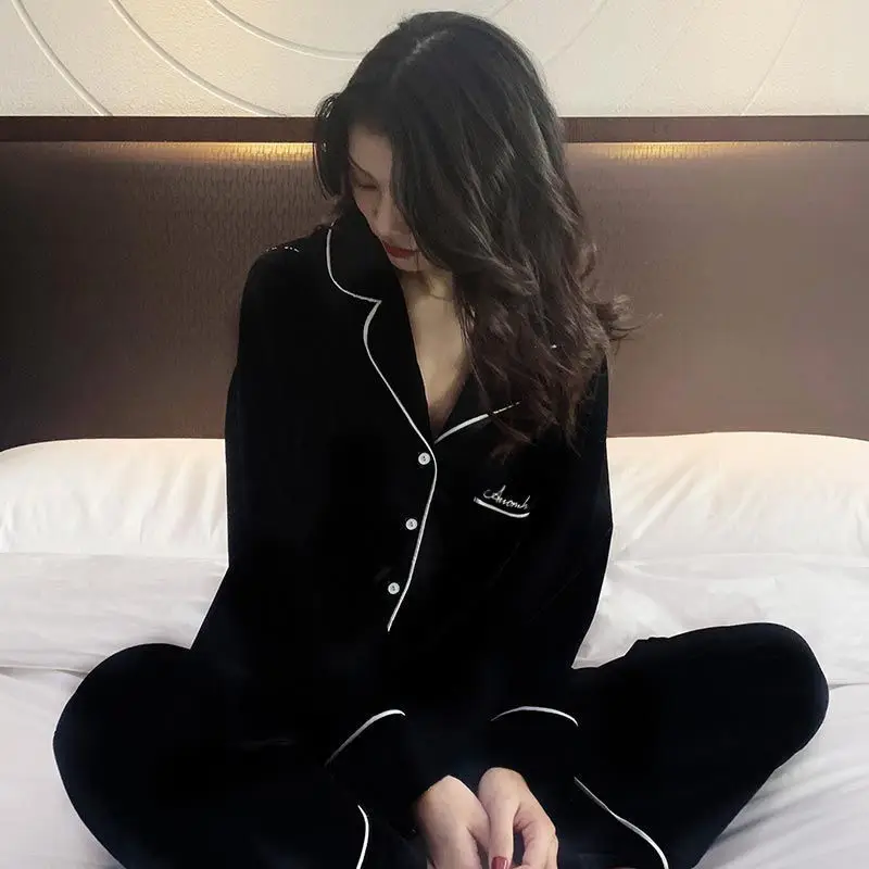 Plus Size 5XL Pajamas Sets for Women Pyjama Long Sleeve Cotton Sleepwear Female Winter Spring Pyjamas Home Clothes Homewear C195
Plus Size 5XL Pajamas Sets for Women Pyjama Long Sleeve Cotton Sleepwear Female Winter Spring Pyjamas Home Clothes Homewear C195