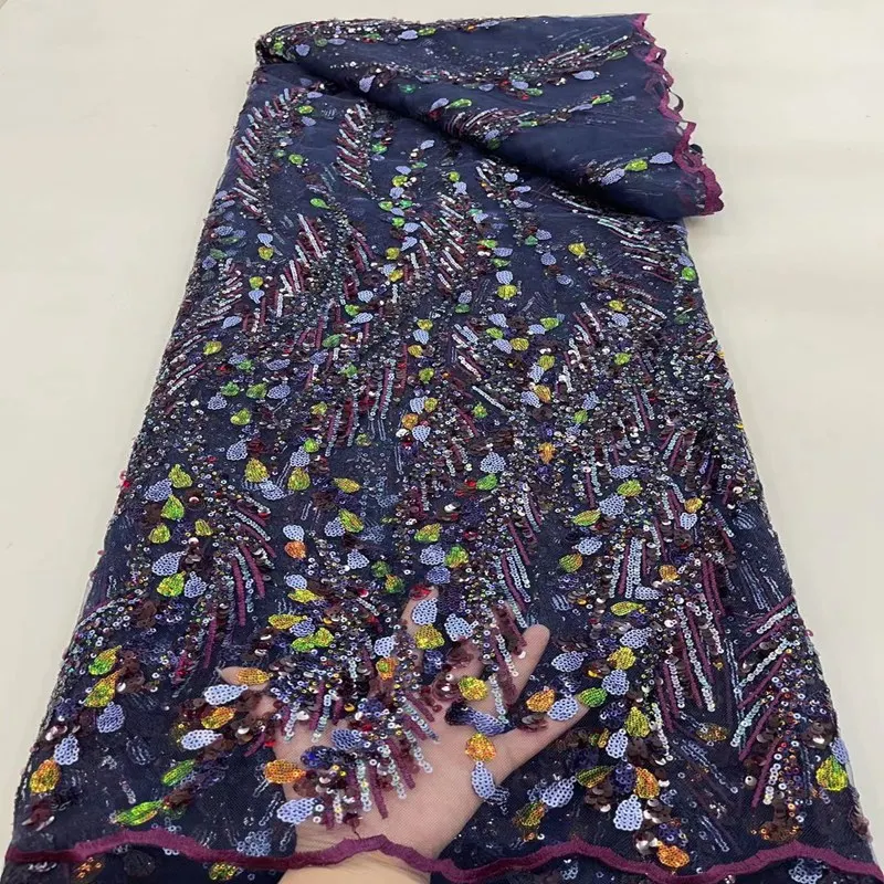 Bright Sequins French Lace Lovely Embroidered African Tulle Mesh Fabric Garment Sewing Net Cloth 5 Yards TS1555
Bright Sequins French Lace Lovely Embroidered African Tulle Mesh Fabric Garment Sewing Net Cloth 5 Yards TS1555