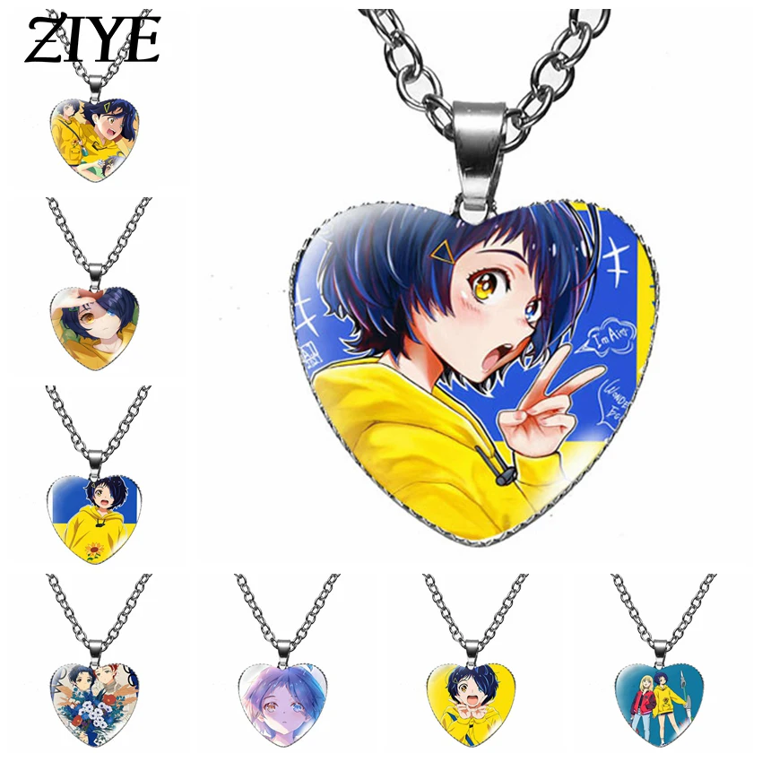 Anime Wonder Egg Priority Ohto Ai Heart Necklace For Women Cartoon Figures Pendants Necklaces Chains Glass Cosplay Otaku Jewelry
Anime Wonder Egg Priority Ohto Ai Heart Necklace For Women Cartoon Figures Pendants Necklaces Chains Glass Cosplay Otaku Jewelry