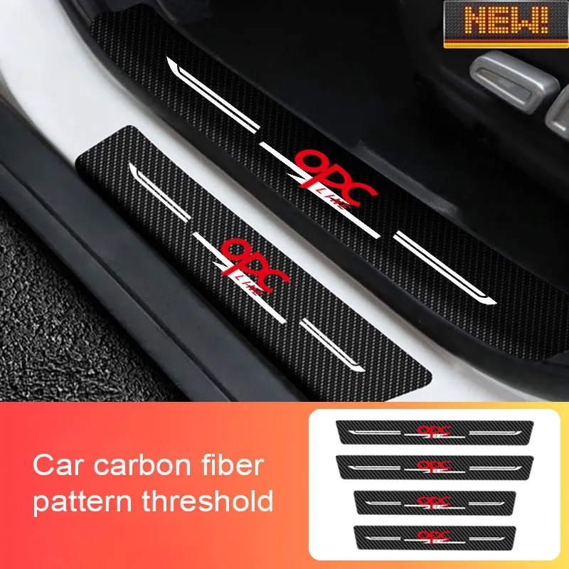 4Pcs Car Door Sill Threshold Stickers For Opel Opc Line Fiber Scratch Resistant Decal Auto Styling Protector Accessories
4Pcs Car Door Sill Threshold Stickers For Opel Opc Line Fiber Scratch Resistant Decal Auto Styling Protector Accessories