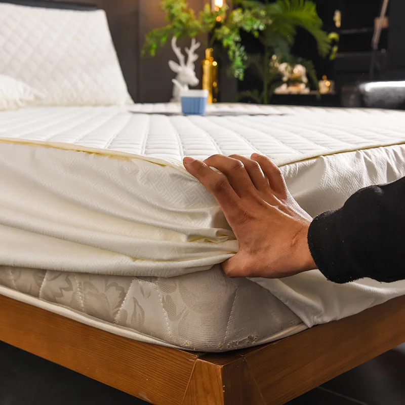 PEIDUO Water Proof Breathable Quilted Fitted Sheet Urination Anti-Skid Cover Washable Mattress Cover Solid Color Bed Linen
PEIDUO Water Proof Breathable Quilted Fitted Sheet Urination Anti-Skid Cover Washable Mattress Cover Solid Color Bed Linen