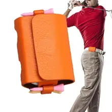 Golf Pouch Bag Mini Golf Waist Bags For Women Portable Golf Storage Case For Golf Sports Accessory Holds 2 Balls And 4 Golf Tees