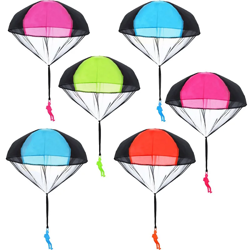 Hand Throwing Mini Soldier Parachute for Kids Outdoor Funny Toys Game Play Educational Flying Parachute Sport for Children Toys
Hand Throwing Mini Soldier Parachute for Kids Outdoor Funny Toys Game Play Educational Flying Parachute Sport for Children Toys