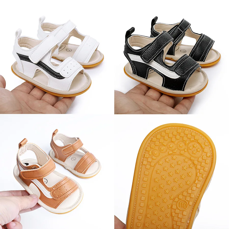 Gamile 1-2 year old summer baby boys' sandals indoor and outdoor non slip rubber soled baby shoes magic patch sandals
Gamile 1-2 year old summer baby boys' sandals indoor and outdoor non slip rubber soled baby shoes magic patch sandals