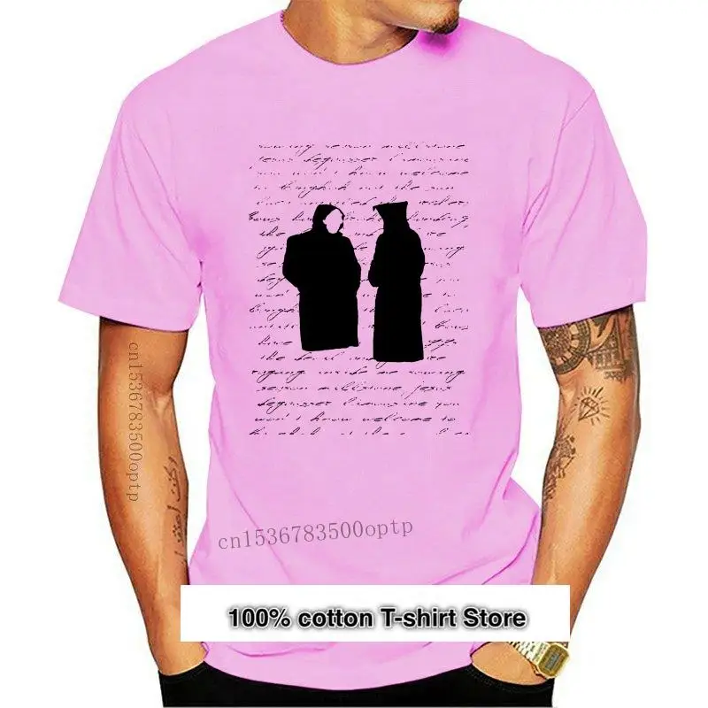 Camiseta de manga corta con estampado de El Diablo y Dios, Camisa de algodón 100% con descuento, color negro, talla S-3XL
Camiseta de manga corta con estampado de El Diablo y Dios, Camisa de algodón 100% con descuento, color negro, talla S-3XL