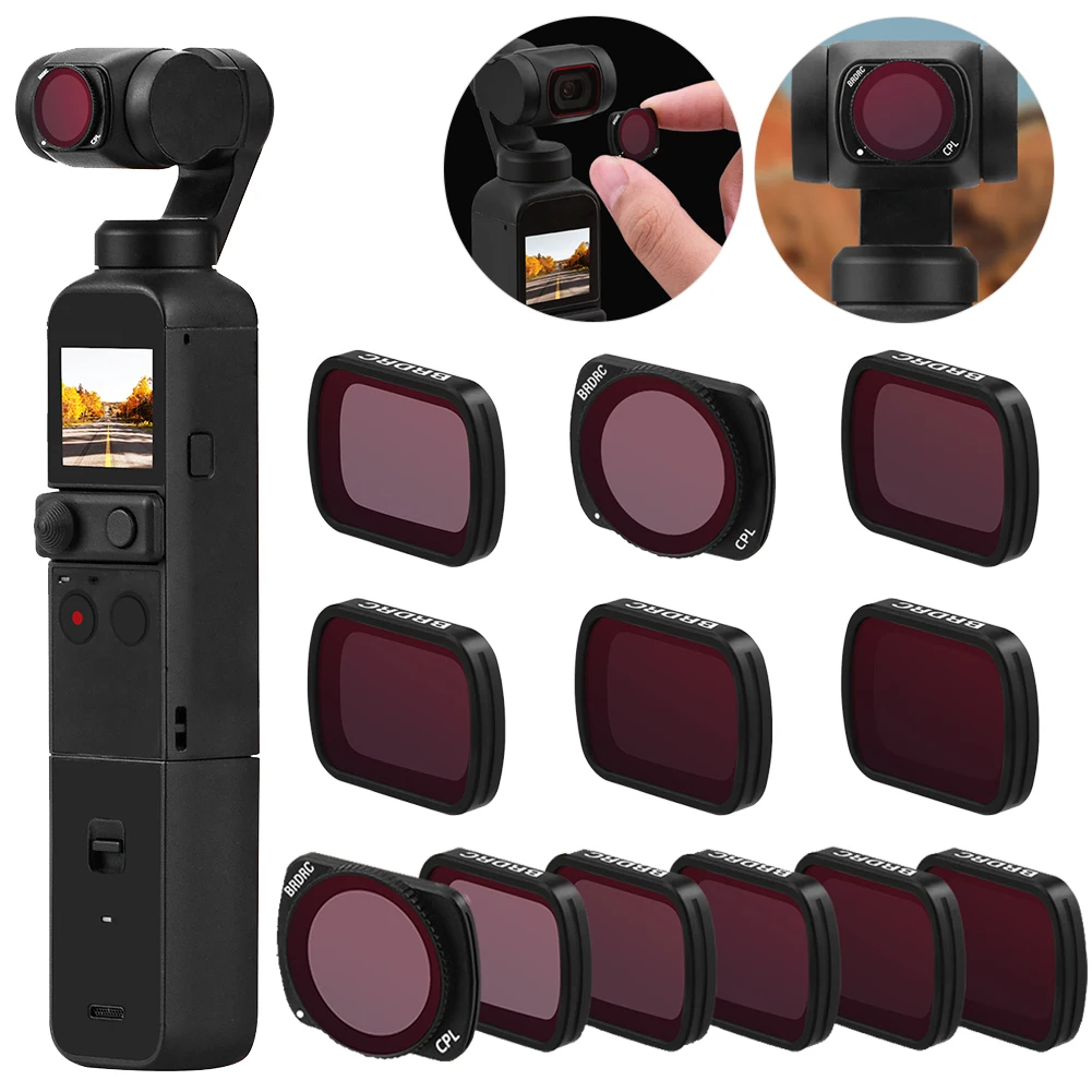 Filters For DJI Pocket 2 Filter UV CPL Filters Kit Osmo Shooting Pocket Handheld Gimbal Camera Lenses Accessories for DJI Pocket
Filters For DJI Pocket 2 Filter UV CPL Filters Kit Osmo Shooting Pocket Handheld Gimbal Camera Lenses Accessories for DJI Pocket